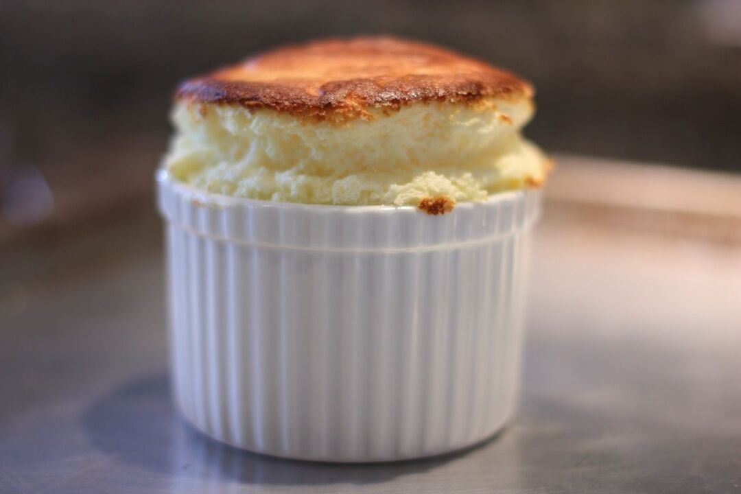 Curd Soufflé mat Pankreatitis