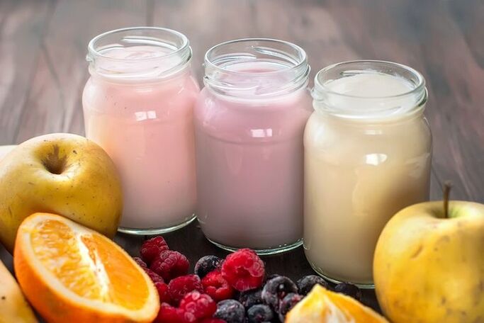 Uebst Joghurt fir Gewiichtsverloscht