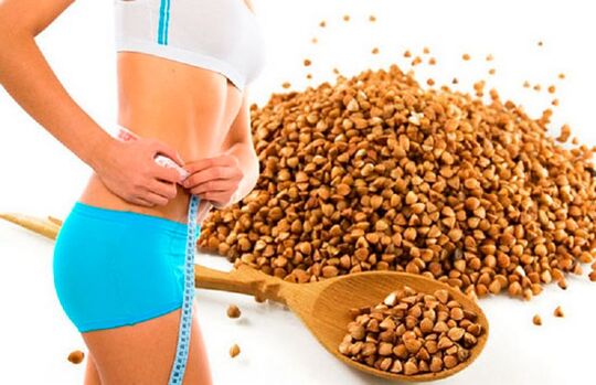 Gewiichtsverloscht op Buckwheat